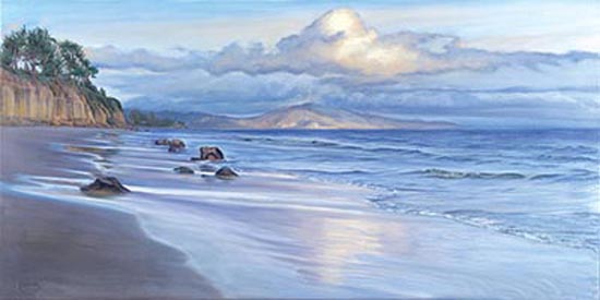 coastal landscape art by karen fedderson